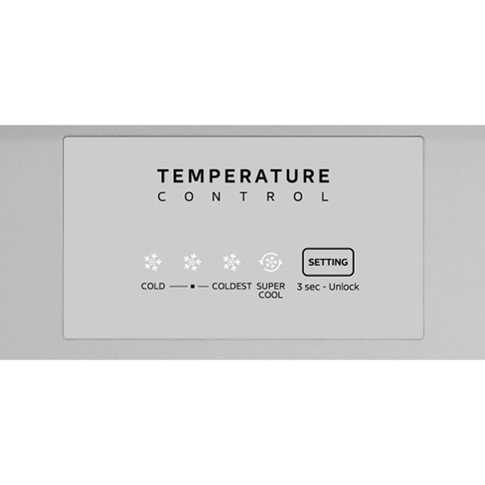 Refrigerator with top freezer MIDEA MDRT385MTE01 165.70 cm