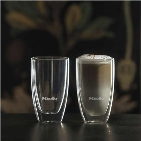 MIELE 12019980 Cups for Latte Macchiato - 2 pcs. - Аксесоари за кафемашини<<<Кафемашини<<<Малки електроуреди<<<TechnoMix