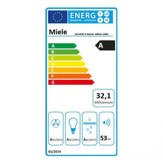 Hood MIELE DA 6698 W ED Inox