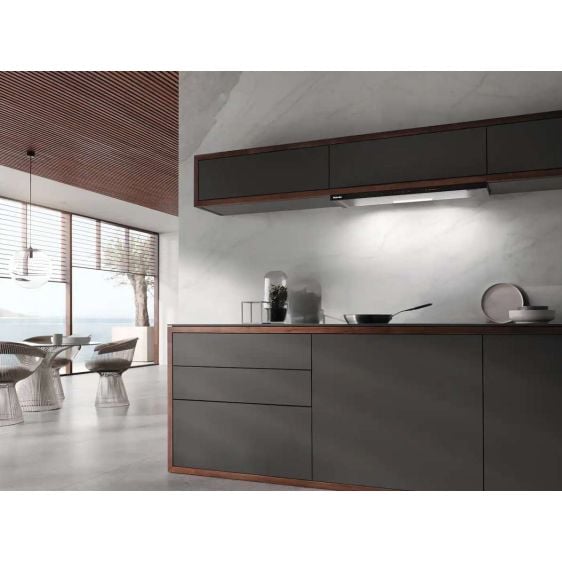 Built-in hood MIELE DAS 4930 Obsidian Black
