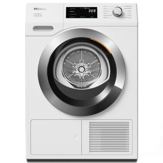 Dryer MIELE TEH795WP EcoSpeed, 9 kg, Heat pump, DirectSensor, C