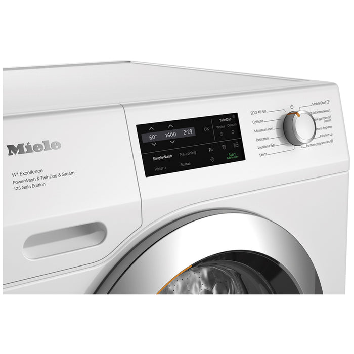 Washing machine MIELE WEI895 WCS 125 Gala Edition, 9 kg, 1600 rpm, TwinDos, SteamCare, WiFi