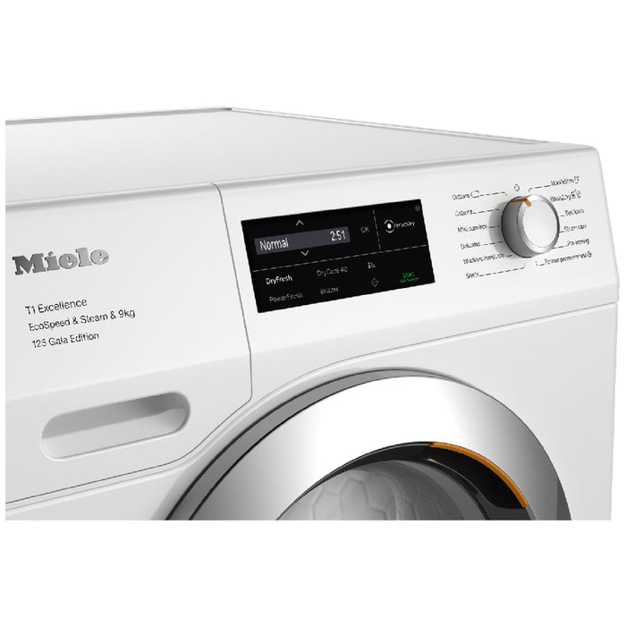 Dryer MIELE TEL695WP, 9 kg, C, Heat pump, WiFi