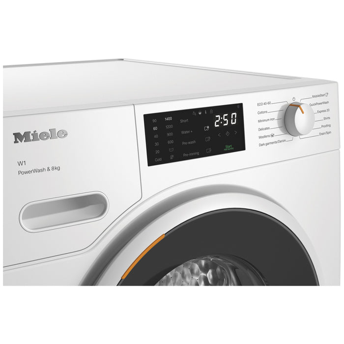 Washing machine MIELE WWB360 WCS PWash, 8 kg, CapDosing, Miele@home, 1400 rpm