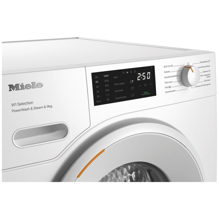 Washing machine MIELE WSD383 WCS, 9 kg, SteamCare, QuickPowerWash, 1400 rpm