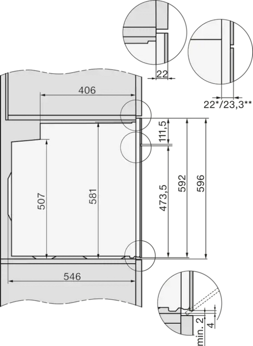 Built-in oven MIELE H2766-1BP 125 Edition, 76, A+, Pyrolysis