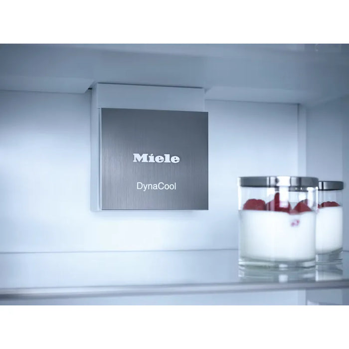 Built-in refrigerator with freezer MIELE KFN 7734 B , 253 l, B , Yes