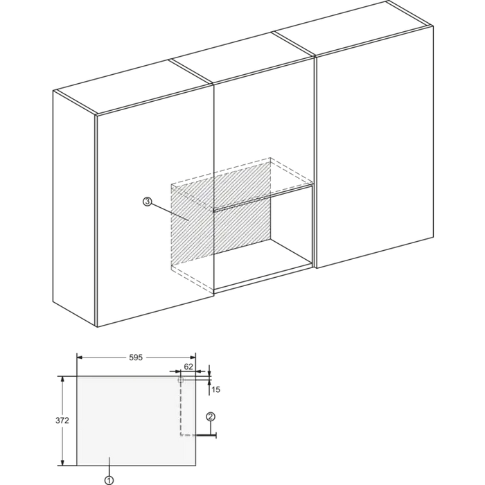 Built-in microwave MIELE M 2230 SC