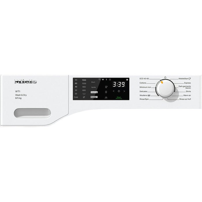 Washer dryer MIELE WTD160 WCS, 1500 rpm, 5 kg, 8.00 kg, D, White