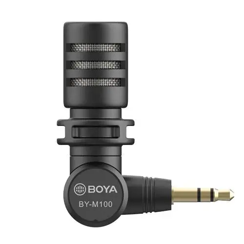 Микрофон BOYA BY-M100 компактен - Микрофони<<<Компютърна периферия<<<ValiAPI