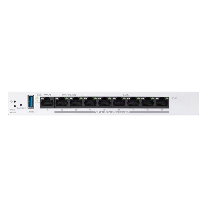 Gigabit router ASUS ExpertWiFi EBG19P - PoE, 8x10/100/1000, 1xWAN Primary AiMesh