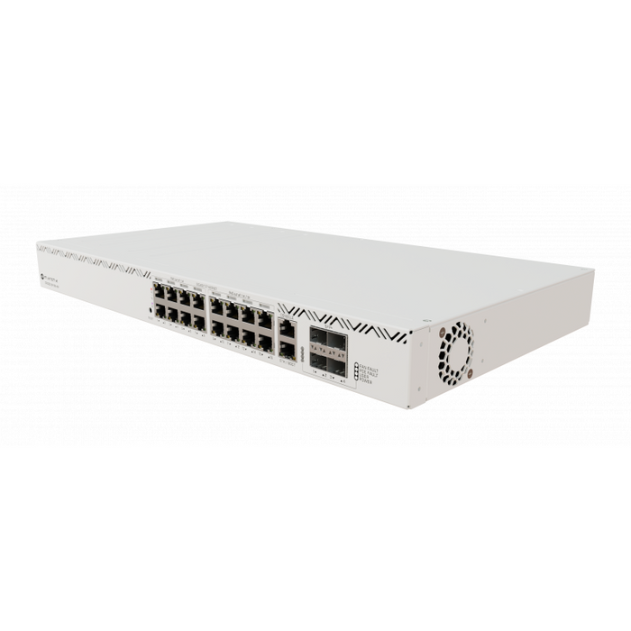 Switch MikroTik CRS320-8P-8B-4S+RM, 16 x Gigabit Ethernet ports, 4 x SFP+