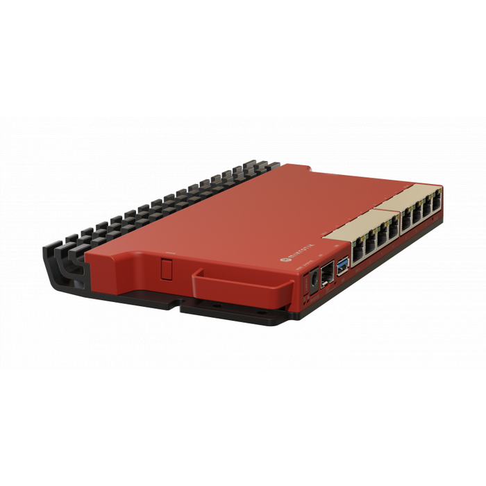 Router MikroTik L009UiGS-RM, CPU 800MHz, 12 RAM, 8xGigabit, 1xSFP, USB 3.0
