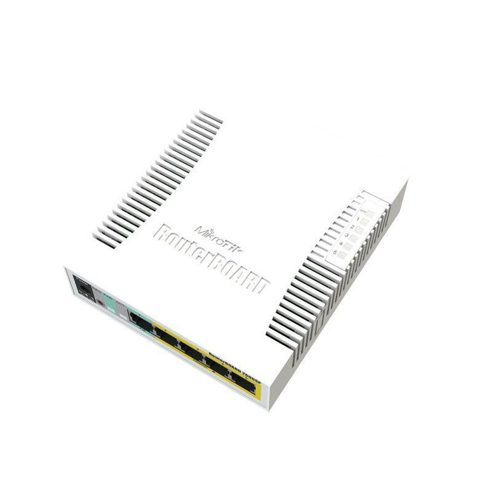 Switch MikroTik RB260GSP, 5-port 10/10/1000+1xSFP, PoE