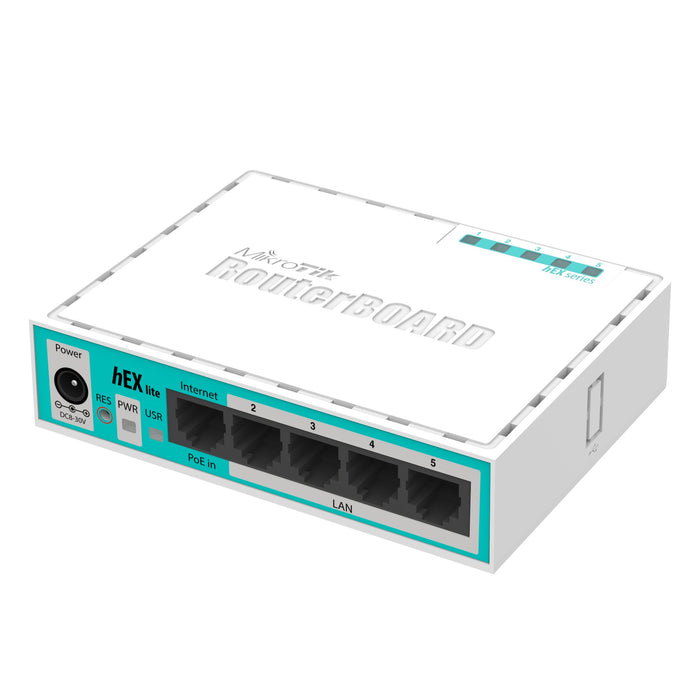 Router MiKrotik RB750R2, 10/100 Mbps, PoE, 64 MB, CPU 850MHz, White