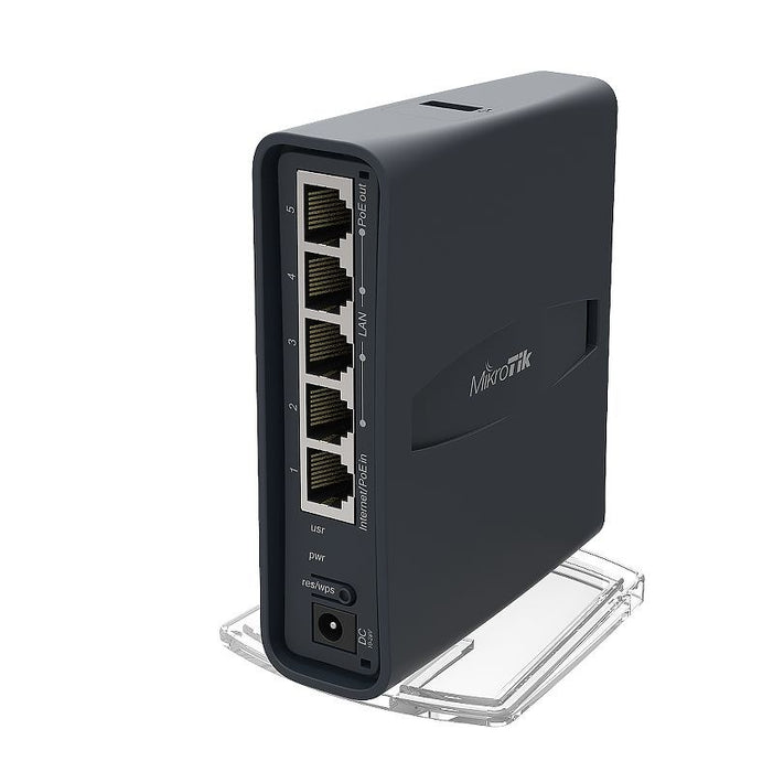 Router MikroTik hap ac Lite RB952Ui5ac2nDTC, CPU 650MHz, 2.4/5GHz AP, 5x10/100, POE, USB, WiFi