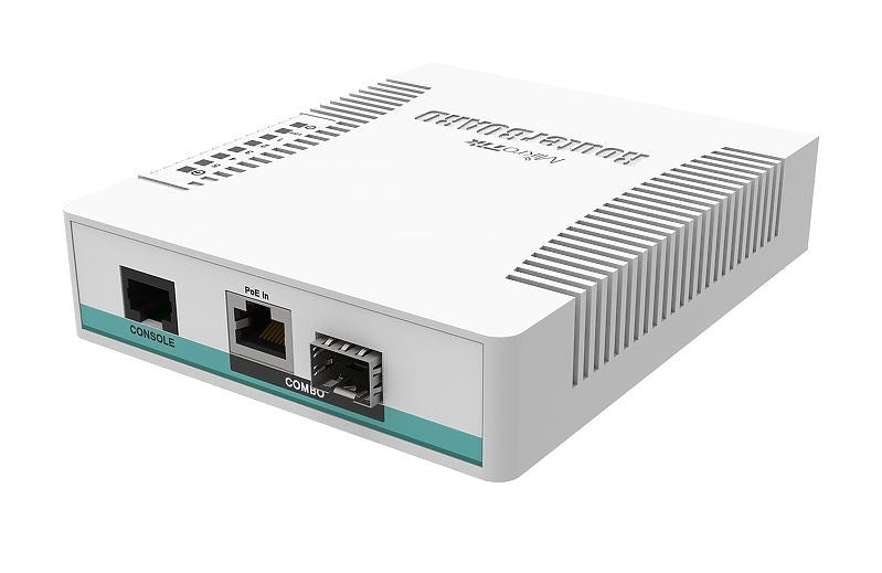 Cloud Router switch Mikrotik CRS106-1C-5S, 1xGigabit LAN, 5xSFP cages