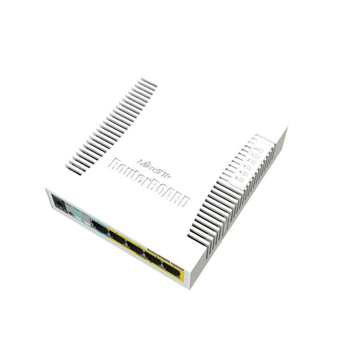 Switch MikroTik RB260GSP, 5-port 10/10/1000+1xSFP, PoE