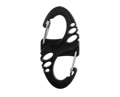 Mil-Tec S-Hook snap hook set - Black