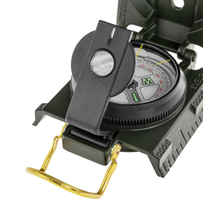 Mil-Tec US Busol with illumination Metal, Olive
