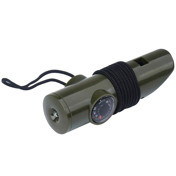 Mil-Tec Survival whistle 6 in 1 Olive