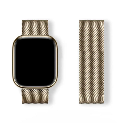 Milanese Loop Bracelet 42/44/45/46/49 - Gold - Smartwatch straps and cases<<<HurtelXML