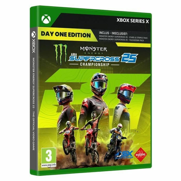 Xbox Series X Video Game Milestone Monster Energy Supercross 25