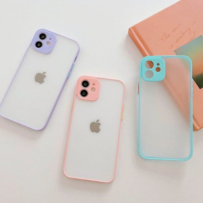 Milky Case silicone flexible translucent case for iPhone 11 Pro pink - Cell phone cases and covers<<<HurtelXML