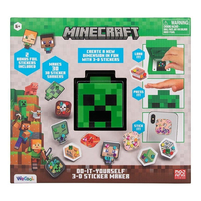 WeCool Minecraft 3D Sticker Machine