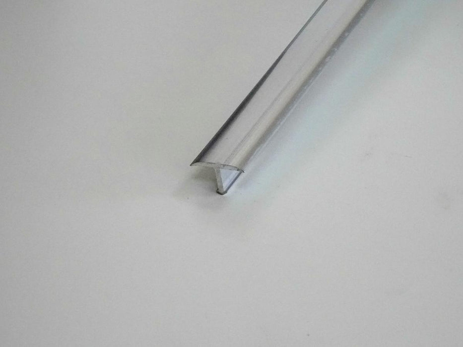 T-SHAPED PROFILE ALUMINUM 2.70 POLISHED