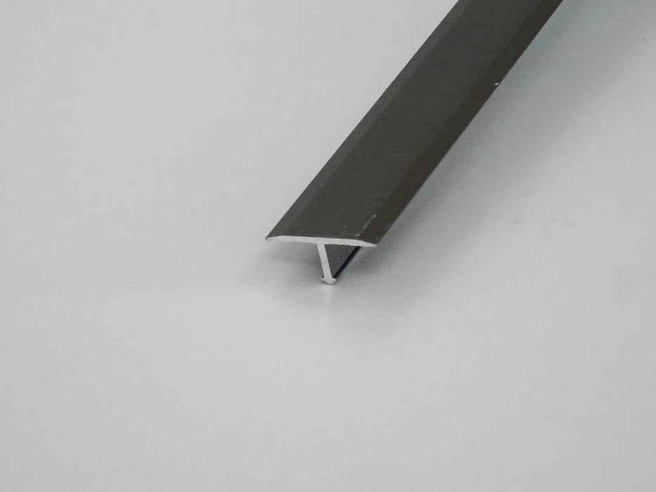 PROFILE T-SHAPED ALUM.2.70 BRONZE MAT