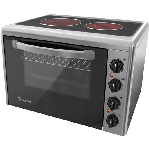 Mini cooker Eldom 201VF-NEW 2 ceramic INOX - Мини готварски печки<<<Домакински електроуреди<<<ZoraSite