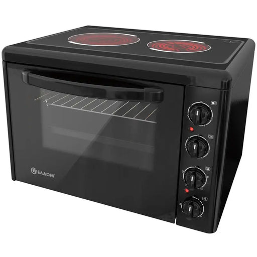 Mini cooker Eldom 201VFEN-NEW 2 ceramic Black - Мини готварски печки<<<Домакински електроуреди<<<ZoraSite