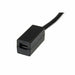 Mini DisplayPort to DisplayPort Adapter Startech DP2MDPMF6IN 4K Ultra HD Black - Компютър Кабели и адаптери<<<Компютри|