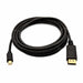 Mini DisplayPort to DisplayPort Cable V7 V7MDP2DP-03M-BLK-1E Black 3 m - Компютър Кабели и адаптери<<<Компютри|