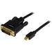 Mini DisplayPort to DVI Cable Startech MDP2DVIMM3B - Компютър Кабели и адаптери<<<Компютри|