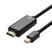 Mini DisplayPort to HDMI Adapter Aisens A125-0361 Black 2 m - Компютър Кабели и адаптери<<<Компютри|