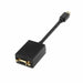 Mini DisplayPort to VGA adapter Aisens A125-0135 Black 15 cm - Компютър Кабели и адаптери<<<Компютри|