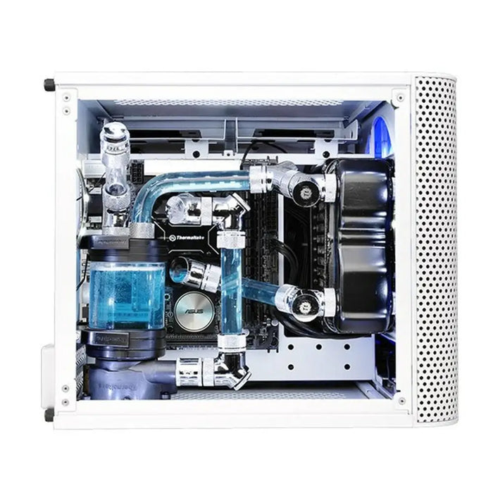 Mini ITX Midtower Case THERMALTAKE Core V1 Snow Edition White - Системни Единици<<<Компютър Мрежи и