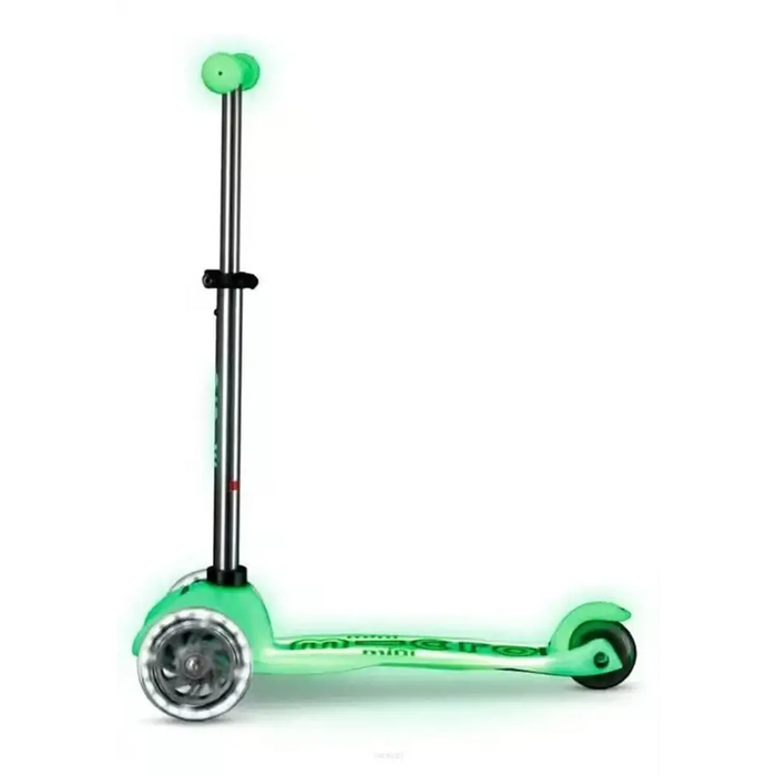Mini Micro Deluxe Glow LED Plus Icy Lime scooter - Traditional scooters (for children)SRE-HUL<<<(Games and toys) Sports