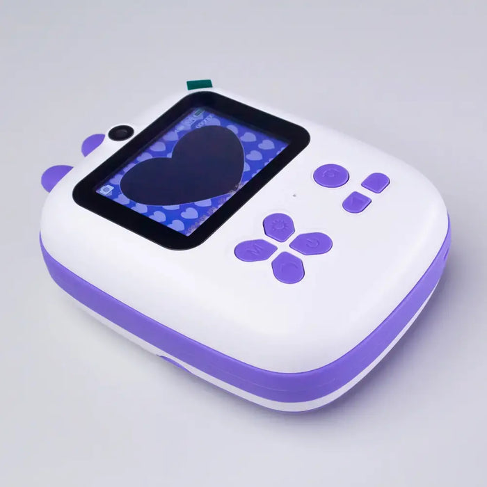 Mini Thermal Printer for Kids with Camera and Camcorder - Purple - Photo accessories<<<HurtelXML