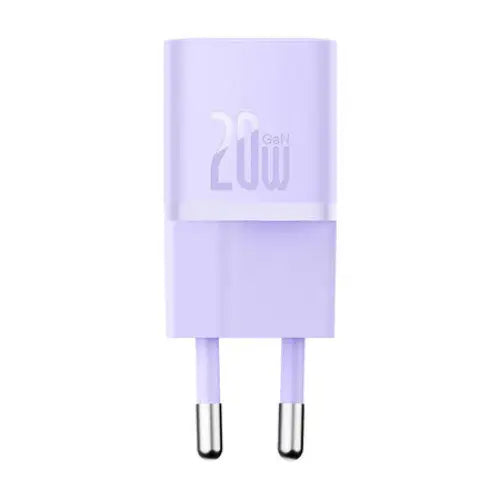 Mini wall charger Baseus GaN5 20W (purple) - mains chargers<<<Chargers<<<GSM Accessories<<<InnproXML