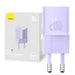 Mini wall charger Baseus GaN5 20W (purple) - mains chargers<<<Chargers<<<GSM Accessories<<<InnproXML
