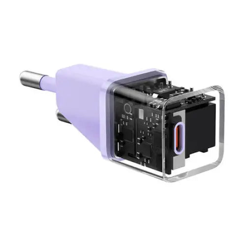 Mini wall charger Baseus GaN5 20W (purple) - mains chargers<<<Chargers<<<GSM Accessories<<<InnproXML