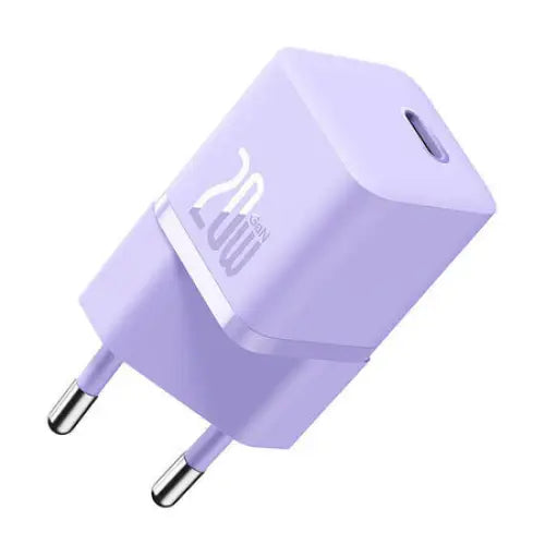 Mini wall charger Baseus GaN5 20W (purple) - mains chargers<<<Chargers<<<GSM Accessories<<<InnproXML