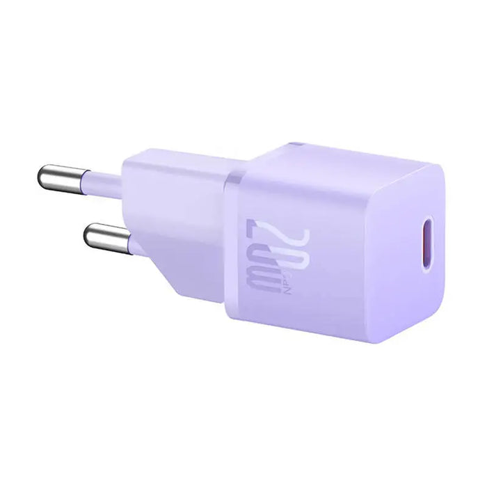 Mini wall charger Baseus GaN5 20W (purple) - mains chargers<<<Chargers<<<GSM Accessories<<<InnproXML