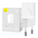 Mini wall charger Baseus GaN5 30W (white) - mains chargers<<<Chargers<<<GSM Accessories<<<InnproXML