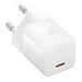 Mini wall charger Baseus GaN5 30W (white) - mains chargers<<<Chargers<<<GSM Accessories<<<InnproXML