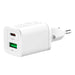 Mini Wall Charger XO HN238A 30W PD (white) - mains chargers<<<Chargers<<<GSM Accessories<<<InnproXML