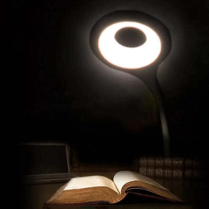 Mini Wozinsky Wireless LED Reading Lamp with Clip + USB-C Cable - Black - Table lamps<<<HurtelXML